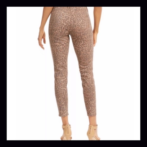 Style & Co Wild Puma Brown Mid Rise Curvy-Fit Skinny Jeans Size 16 - Picture 3 of 6